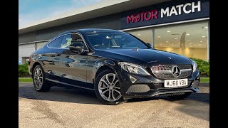 Used MercedesBenz C Class 20 C200 Sport I Motor Match Stafford [upl. by Annawik]