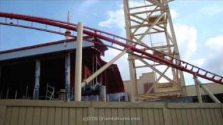 Hollywood Rip Ride Rockit Construction Update 4209 [upl. by Yleik497]