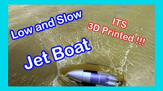 3D Printed RC Boat  Its SLOOOOW [upl. by Malcom]