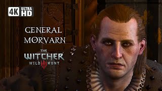 General Morvran  Book Geralt  The Witcher 3  Wild Hunt  4K [upl. by Ysied]