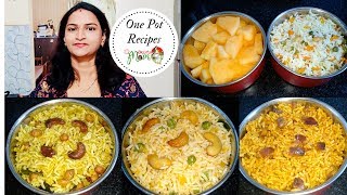 Quick and Easy Rice Recipes Part  2  One Pot Meal  Lunch Box Recipes  Rice Varieties [upl. by Laural]