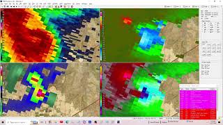 Large Tornadic Supercell north of Seymour Texas early afternoon 42724 [upl. by Carlstrom]