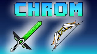 CHROMPACK V2 PVP TEXTURE PACK 128x128  Texture Pack Showcase [upl. by Eeluj]