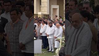 Amit Shah amp Eknath Shinde Arrive To Offer Last Respect To RATAN TATA JI 🙏🏼 [upl. by Meek]