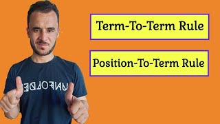 Termtoterm rule Positiontoterm rule [upl. by Kloman]