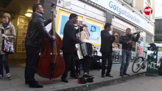 Flashmob with Taraf de Haïdouks in Stockholm [upl. by Darrin]