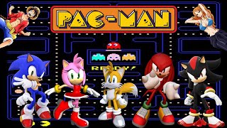 LOS SUPER SONICOS JUEGAN  PacMan [upl. by Neraj723]