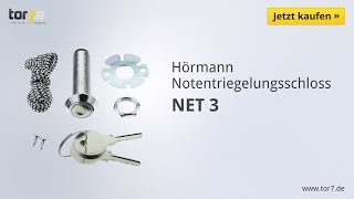 Hörmann Notentriegelungsschloss NET 3 [upl. by Broadbent]