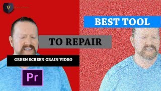 how to remove grain from green screen video in adobe premiere [upl. by Enael]