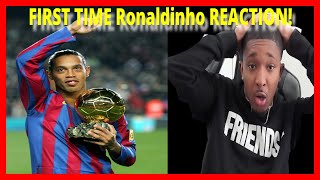 AMERICANS FIRST TIME EVER REACTION TO Ronaldinho  Football’s Greatest Entertainment REACTION [upl. by Vanda]