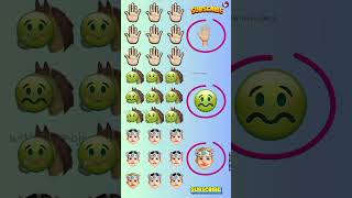 🏆Emoji Fun  Odd Emoji Out The One EmojiGame Shorts Funny withieemoji EmojiFun Viral [upl. by Herzig]