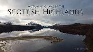 Beautiful Lake  Loch Laggan  Scottish Highlands  Destinations  World Travel  Drone Video [upl. by Sussman]