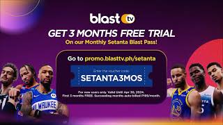 NBA on Setanta Sports  Get 3 Months Free Trial [upl. by Nedry]