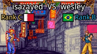 Double Dragon  Fighting BH isazayed vs BR wesley [upl. by Ariam]