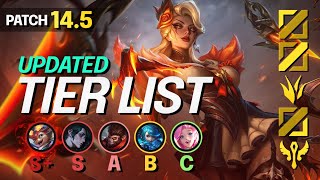 UPDATED 145 TIER LIST  BEST Champions NEW Meta  Season 14 Update Guide [upl. by Ophelia]