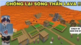 Chơi minecratf pesinh tồn sóng thấn lava cùng 20 người chơi vài cái kết ZENZONEF5 [upl. by Nosyaj28]