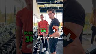 Bodybuilders VS Calisthenics who curls more [upl. by Gilburt]