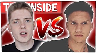 KSFREAK vs KUCHENTV  BEEF auf den VIDEODAYS  TubeInside [upl. by Krid48]