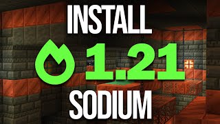 How to Download and Install Sodium for Minecraft 121 [upl. by Trik]