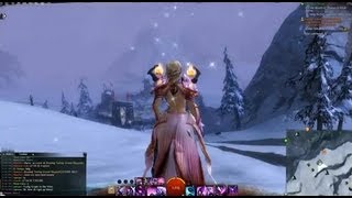 GW2 Dostoev Sky Peak Vista guide [upl. by Drugge367]