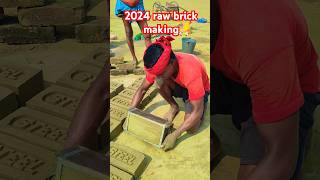 2024 raw brick making eatbhatta shortsvideo [upl. by Atteynek794]