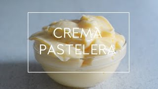 CREMA PASTELERA EN MICROONDAS MUY FÁCIL  Las María Cocinillas [upl. by Theadora52]