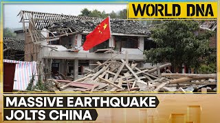 World DNA LIVE At least 111 after deadly earthquake hits Chinas remote northwest  WION [upl. by Nomyad]