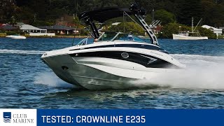 Crownline E235 Boat Test  Club Marine TV [upl. by Bell]