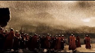 300 Movie  Enemy Pushed in to Sea then Attacked by Arrows  The Battle of Thermopylae [upl. by Lavud776]