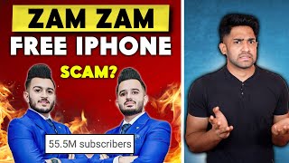 ZAM ZAM ELECTRONICS ROAST FREE IPHONE SCAM [upl. by Kirre]