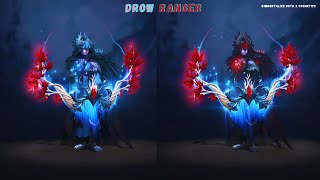 Arcana❌ Cache Set✔️Drow Ranger [upl. by Enitsirt]