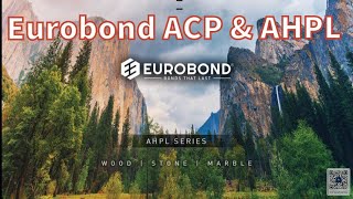 quotACP Sheet क्यों है बेस्ट 🤔  जानें इसके शानदार फायदेquot Eurobond ACP amp AHPL for Exterior Cladding [upl. by Zolly799]