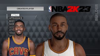 quotCavsquot Kyrie Irving Face Creation 2K23 kyrieirving cavs 2k23 [upl. by Llertnod30]