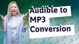 Can VLC convert Audible to MP3 [upl. by Melody]