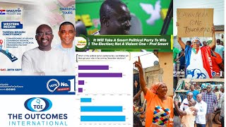 Jubilation hits as NPP Parliamentary candidates take massive lead over NDC in US polls  DRIP magic [upl. by Huberty]