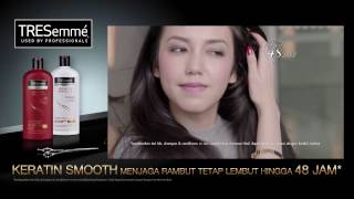 TRESemmé Keratin Smooth  Rambut Lembut Hingga 48 Jam [upl. by Anits]