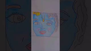 Krishna ji ka drawing [upl. by Cody]