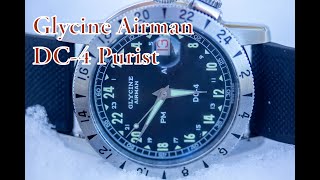 Glycine Airman DC4 Purist  Strong EDC watch choice [upl. by Nylsirk]