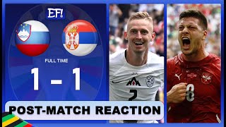 LUKA JOVIC LAST MINUTE GOAL RESCUES SERBIA  Slovenia vs Serbia UEFA Euro 2024 PostMatch Reaction [upl. by Nac]