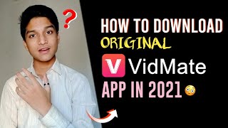 Vidmate App Ko Download kaise karen How To Download Vidmate App 2021 [upl. by Nyret]