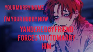 ASMR Yandere Boyfriend Forces You To Marry Him M4F Possessive Yandere X Listener [upl. by Naldo]