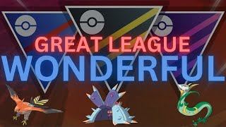 Great League Talonflame Toxapex Serperior team is WONDERFUL in PokemonGo [upl. by Enyad931]