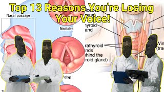 Top 13 Reasons You’re Losing Your Voice [upl. by Ulysses]