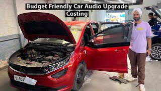 Budget Friendly Car Audio Upgrade With Costing  Best Place For Audio Upgrade In Delhi  Musafir Aka [upl. by Saihtam]