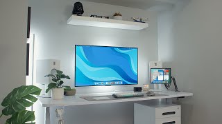 Updated Desk Setup Tour 2023 [upl. by Albur]