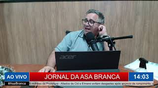 JORNAL DA ASA BRANCA  AO VIVO COM IMAGENS [upl. by Schonfeld]