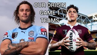 Our STATE OF ORIGIN Game I Teams  The Drive Ep 9 [upl. by Vickie]