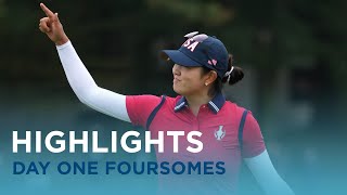 Morning Highlights  Day One  2024 Solheim Cup [upl. by Faustena]