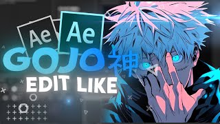 Edit like GOJO神 Tutorial Free Pf [upl. by Demaggio]