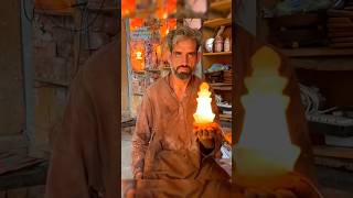 Genius Man Making Elegant Lamp From Himalyan Salt Block [upl. by Gilbertina]